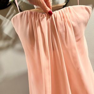 Arden B strapless dress peach size M